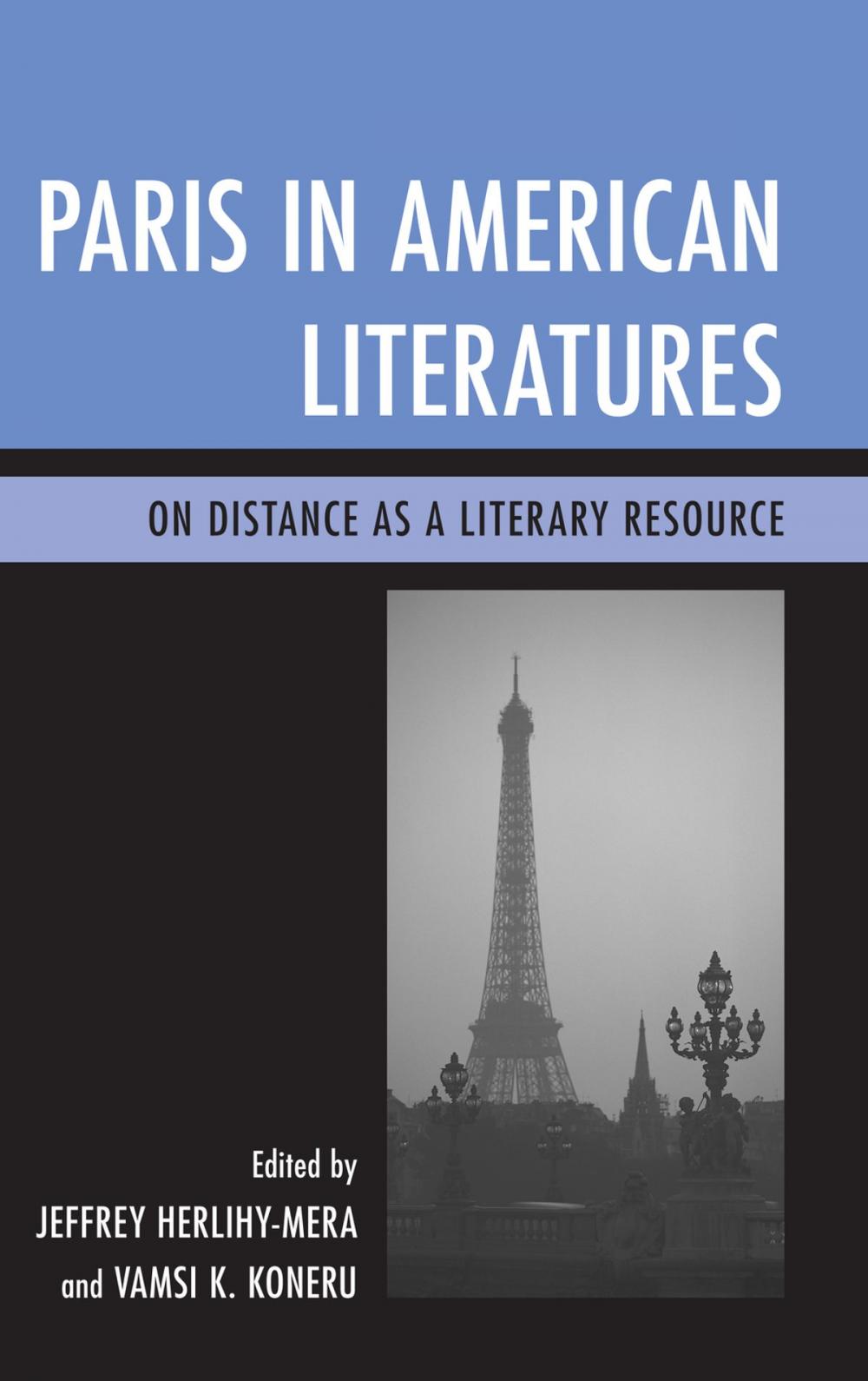 Big bigCover of Paris in American Literatures