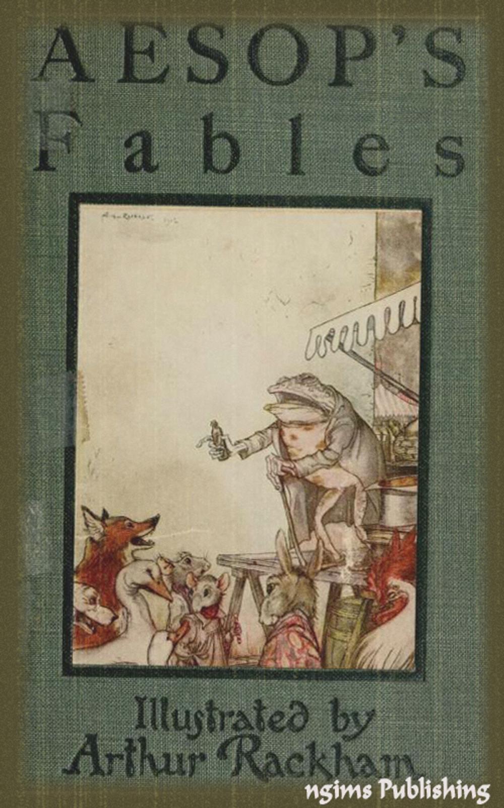 Big bigCover of Aesop's Fables (Illustrated by Arthur Rackham + Audiobook Download Link + Active TOC)