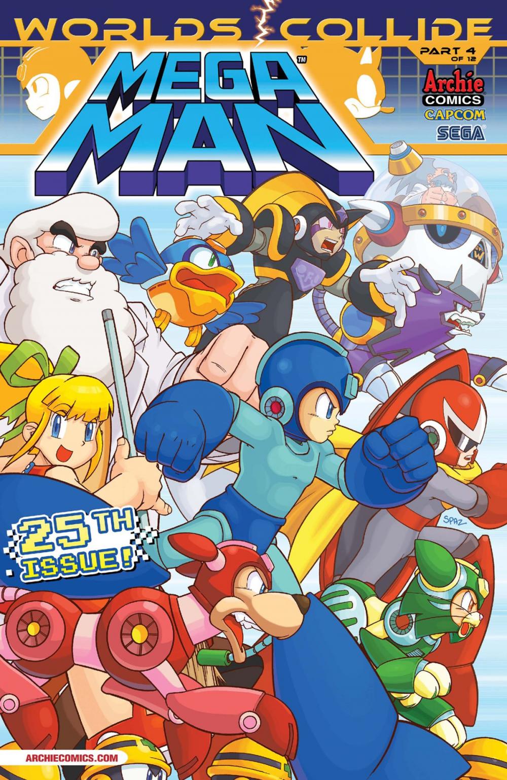 Big bigCover of Mega Man #25