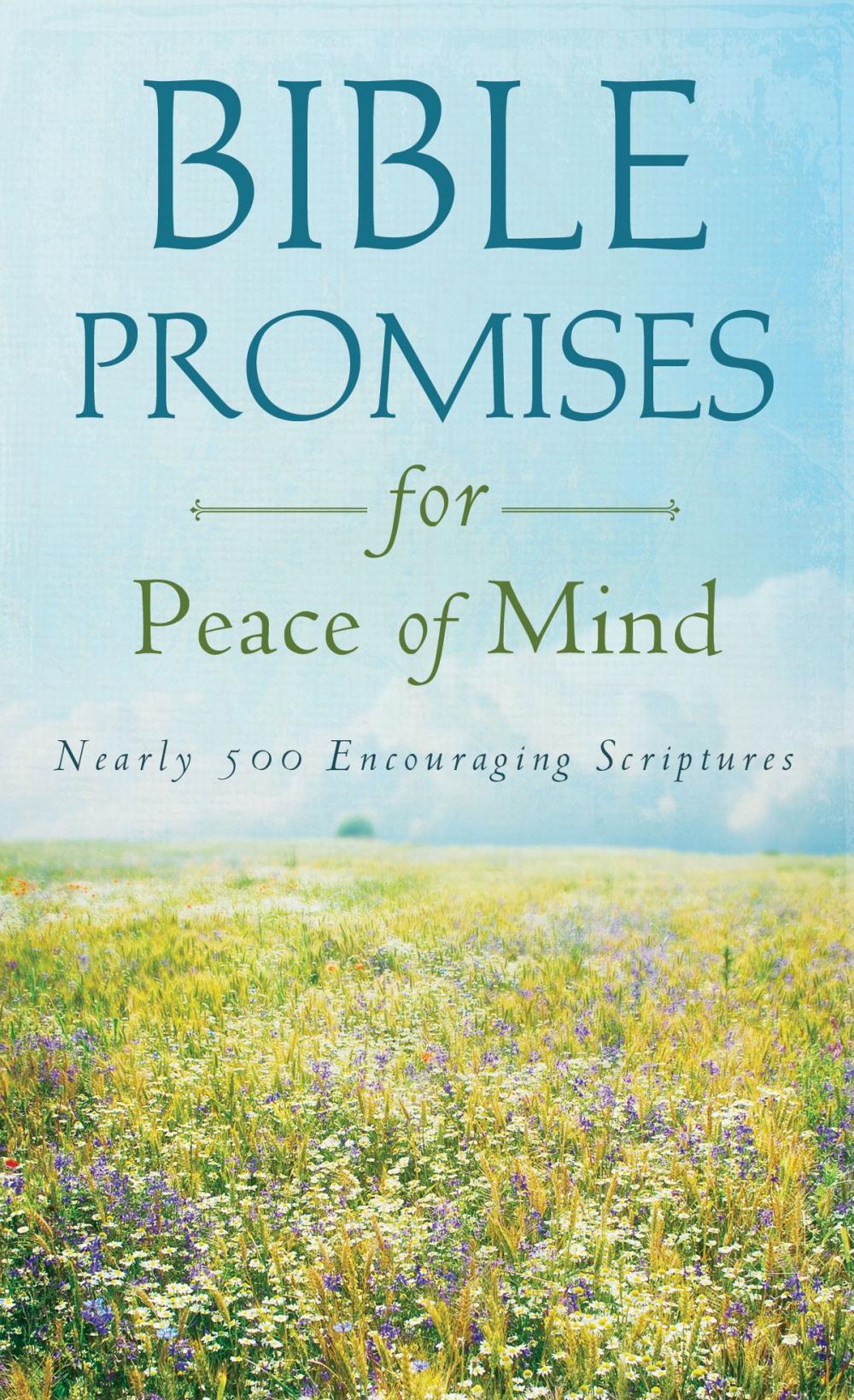 Big bigCover of Bible Promises for Peace of Mind