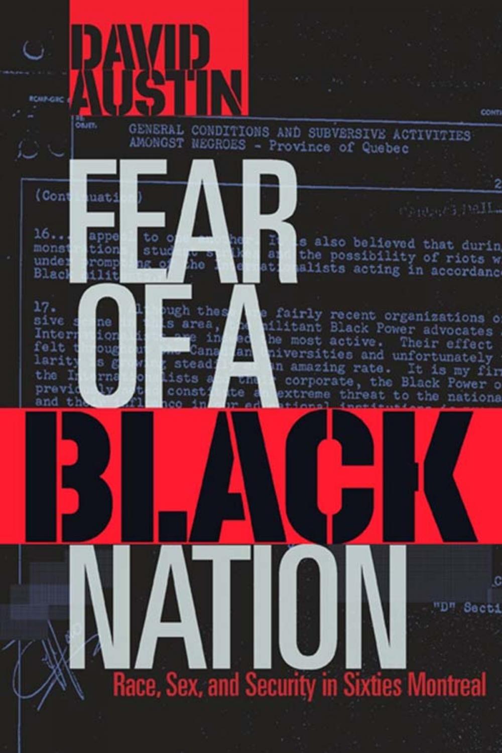 Big bigCover of Fear of a Black Nation