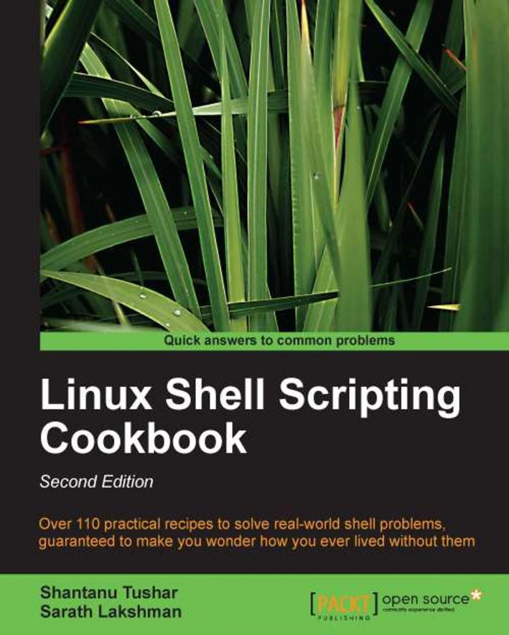 Big bigCover of Linux Shell Scripting Cookbook, Second Edition