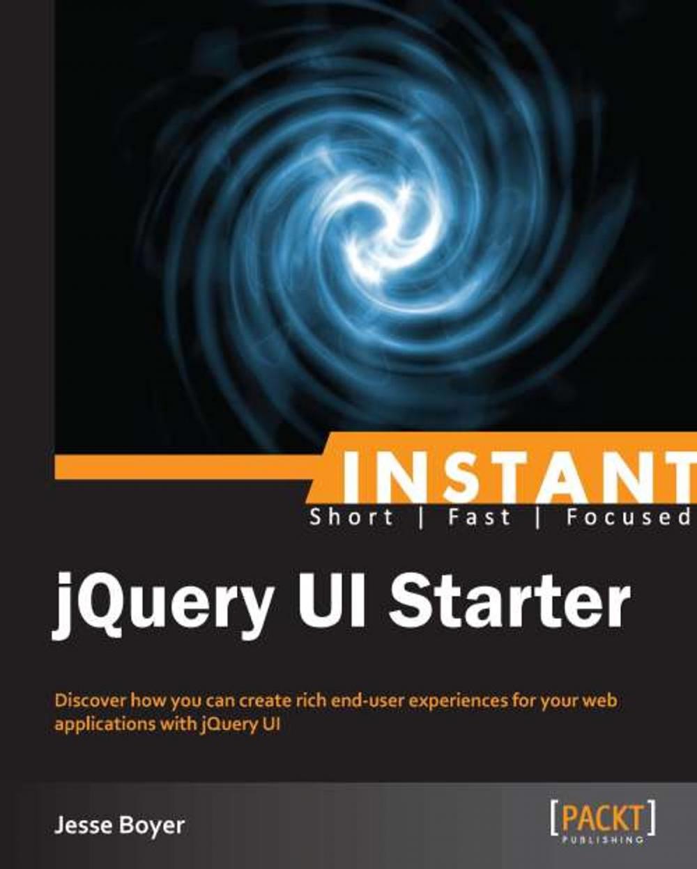 Big bigCover of Instant jQuery UI Starter