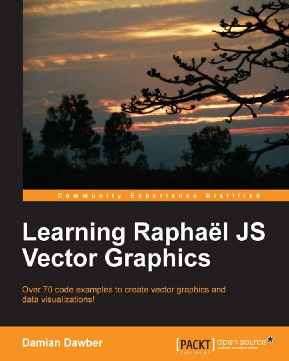 Big bigCover of Learning Raphaël JS Vector Graphics