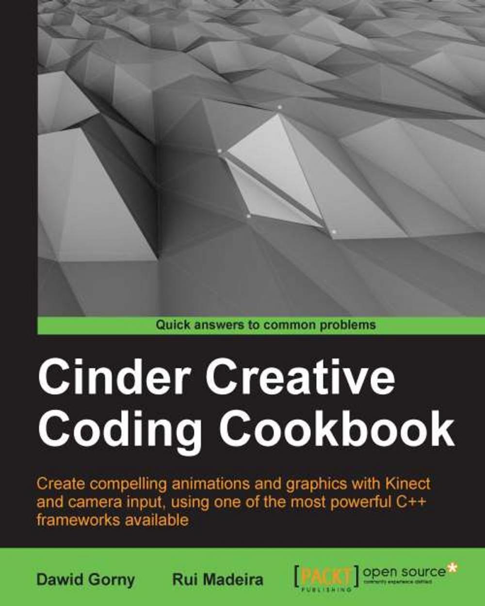 Big bigCover of Cinder Creative Coding Cookbook