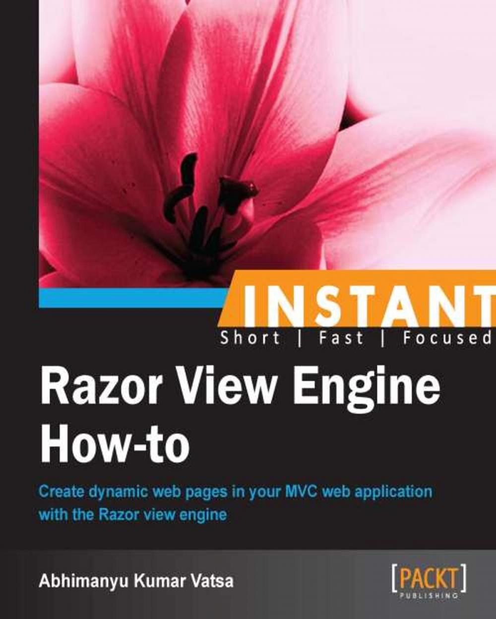 Big bigCover of Instant Razor View Engine How-to