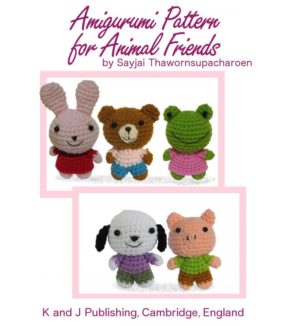 Big bigCover of Amigurumi Pattern for Animal Friends