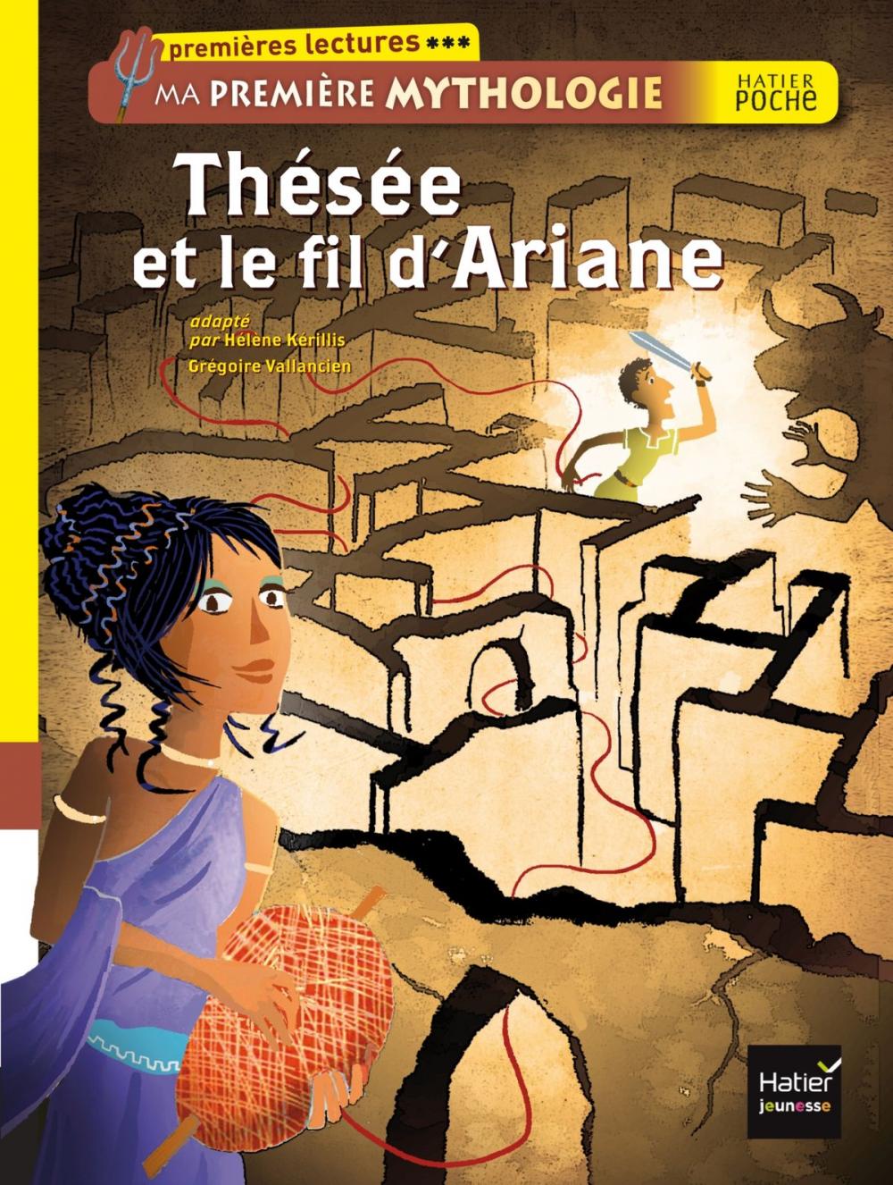 Big bigCover of Thésée et le fil d'Ariane. Ma première mythologie