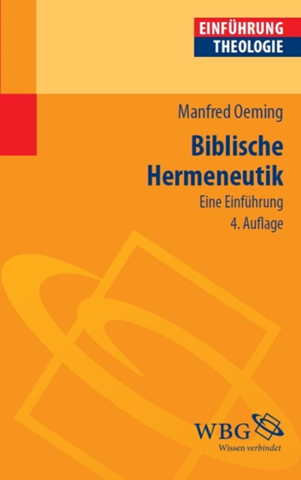 Big bigCover of Biblische Hermeneutik