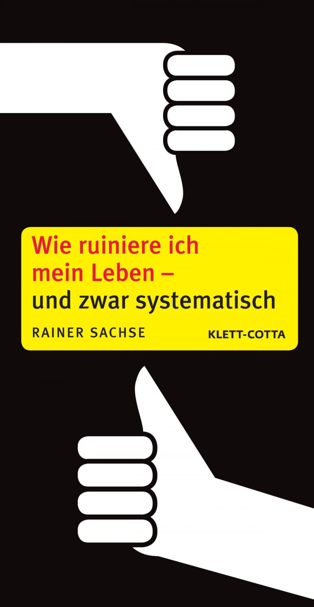 Big bigCover of Wie ruiniere ich mein Leben - und zwar systematisch