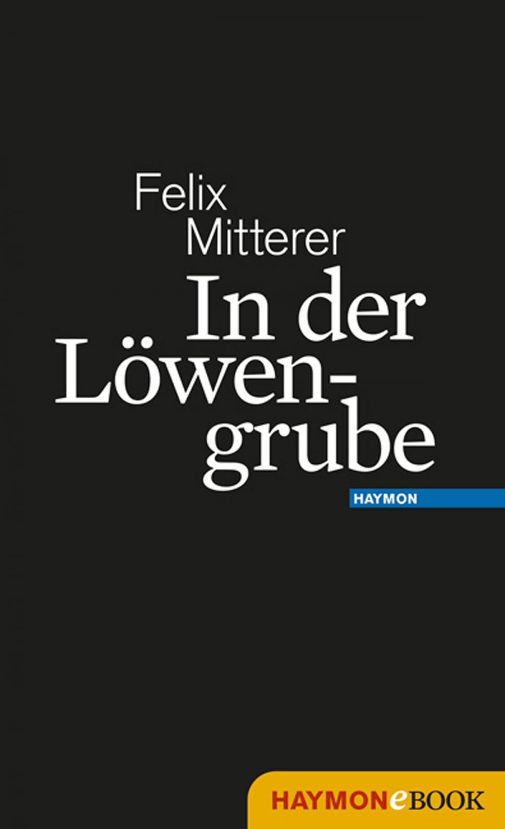 Big bigCover of In der Löwengrube