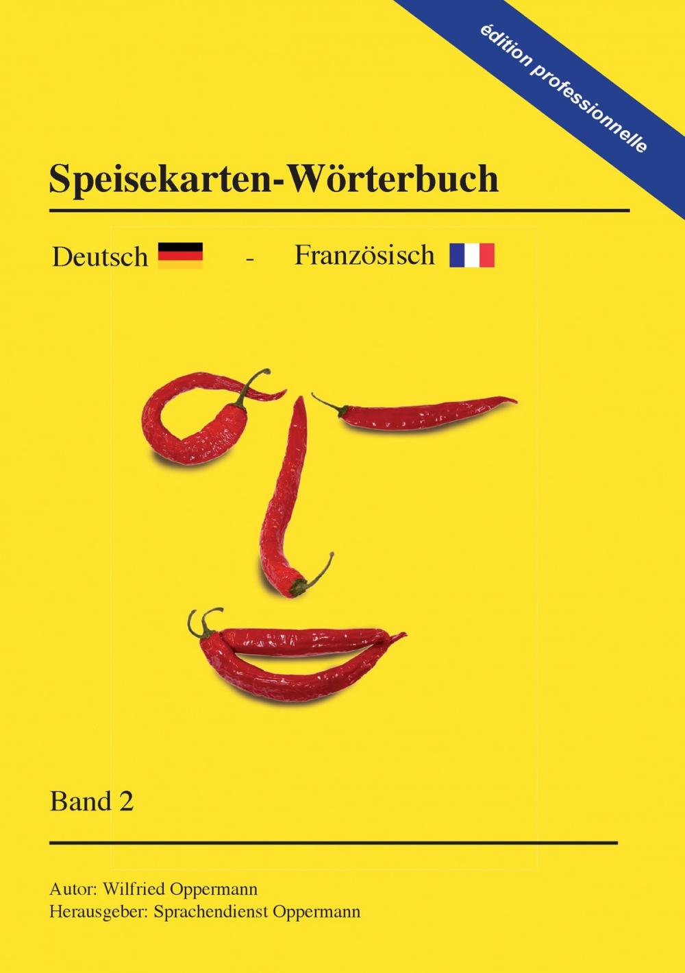 Big bigCover of Speisekarten-Wörterbuch - édition professionnelle