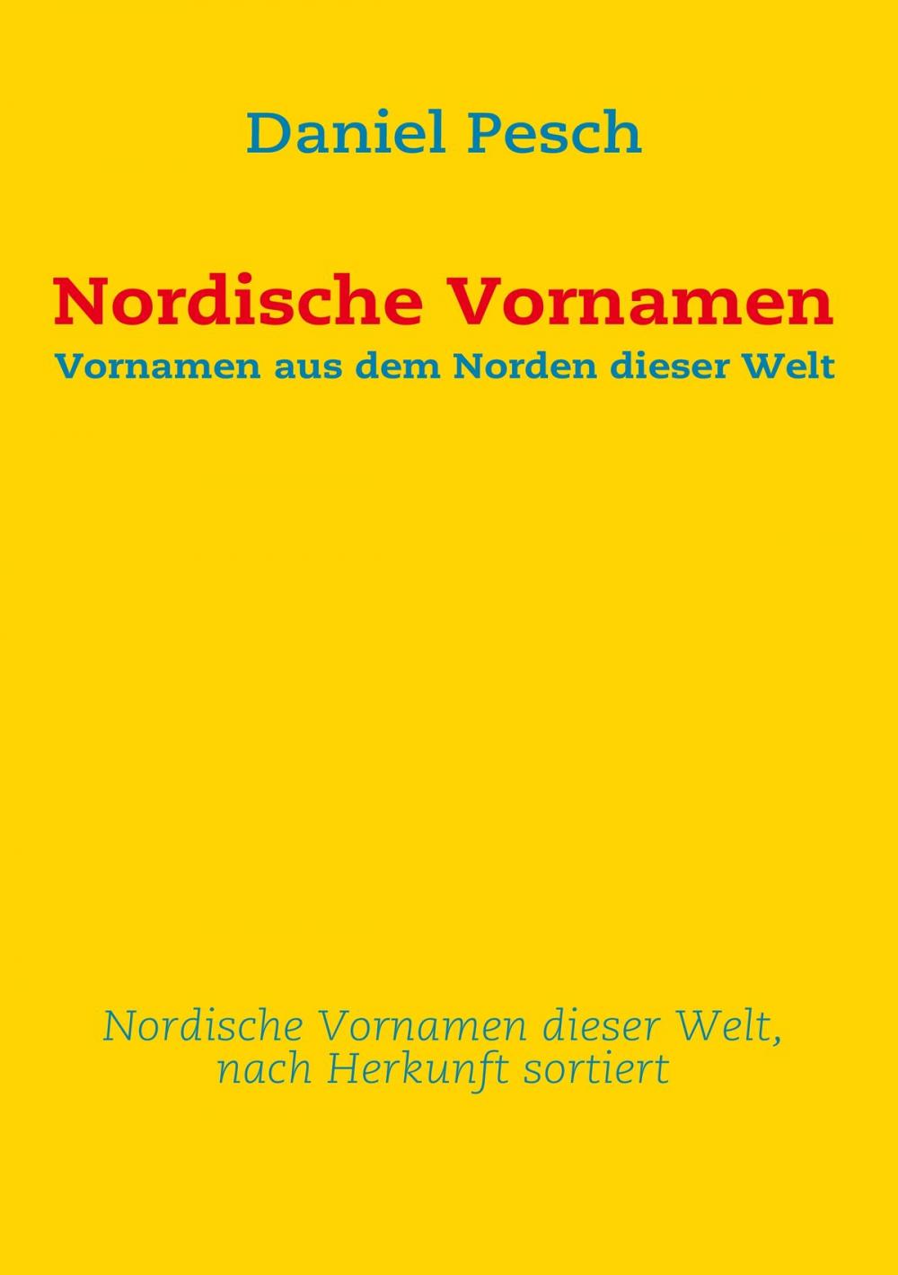 Big bigCover of Nordische Vornamen