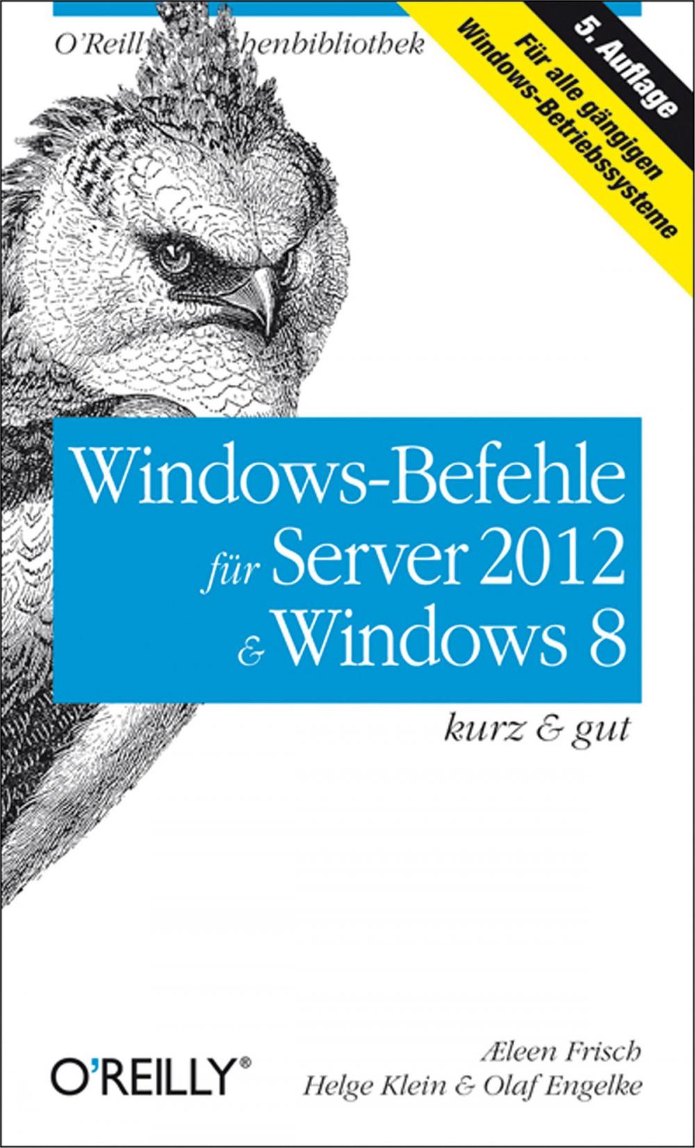 Big bigCover of Windows-Befehle für Server 2012 & Windows 8 kurz & gut