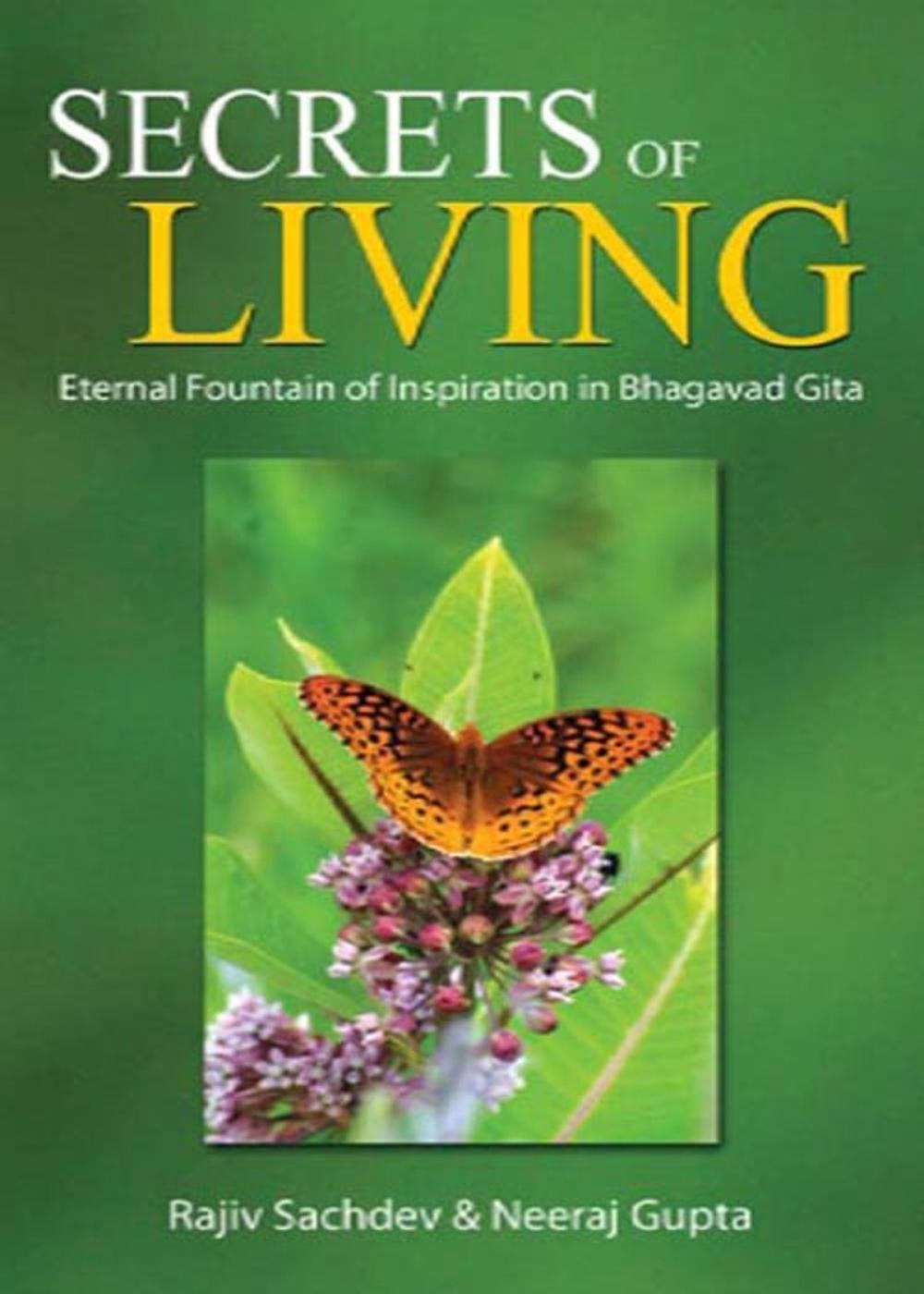 Big bigCover of Secrets of Living : Eternal Fountain of Inspiration in Bhagavad Gita