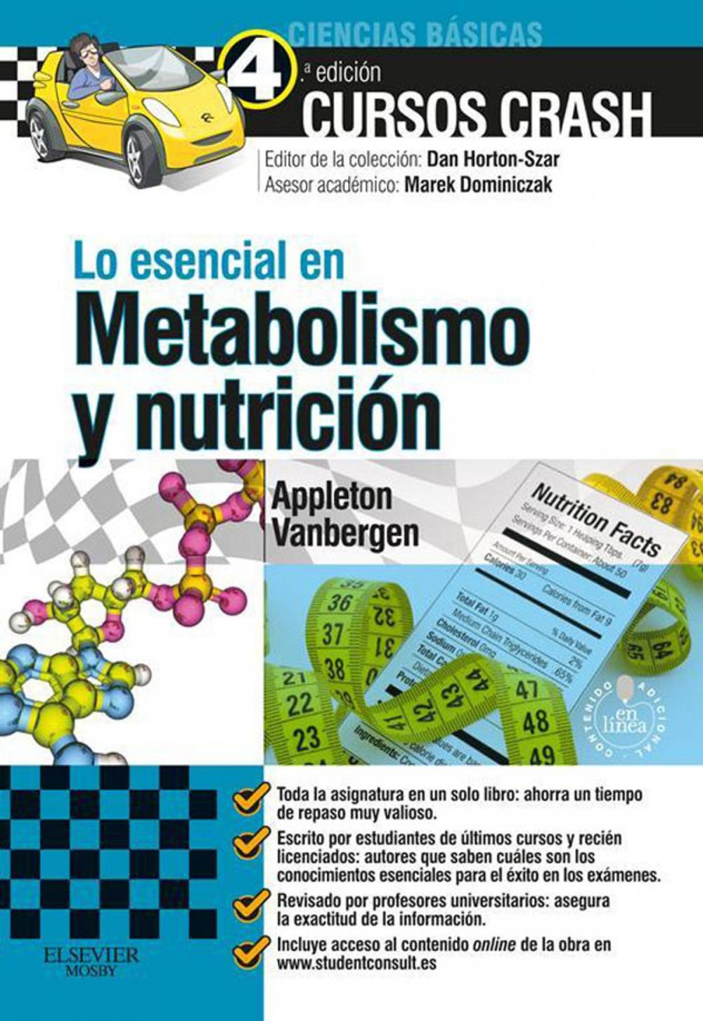 Big bigCover of Lo esencial en Metabolismo y nutrición