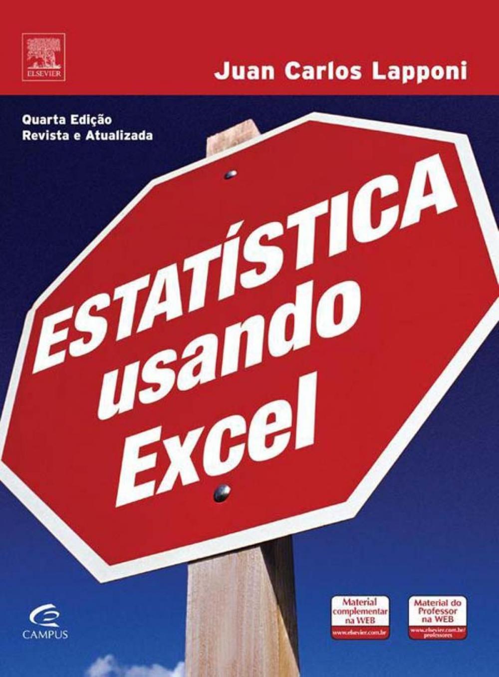 Big bigCover of Estatística usando excel