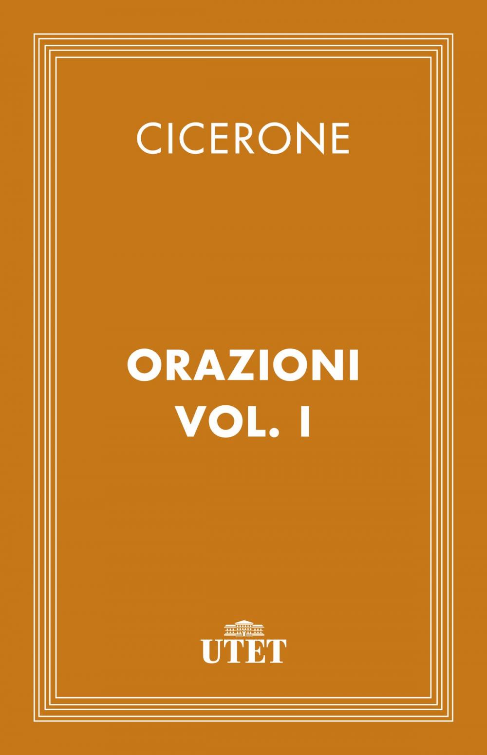 Big bigCover of Orazioni. Vol. I