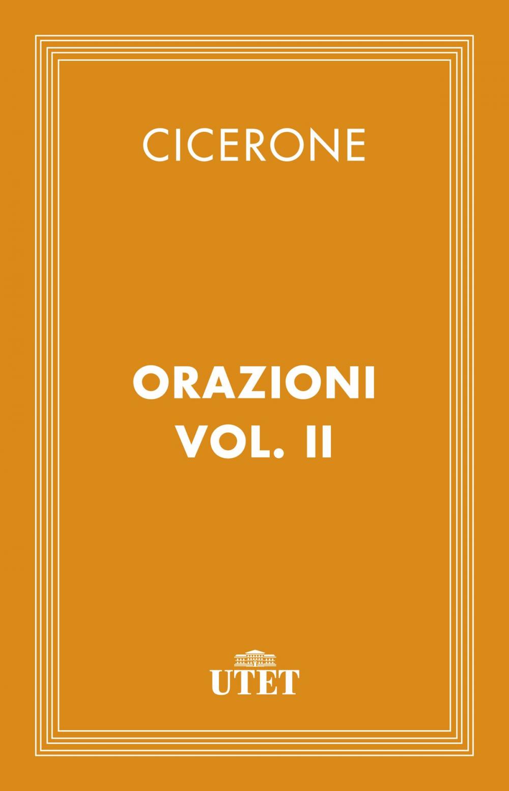 Big bigCover of Orazioni. Vol. II