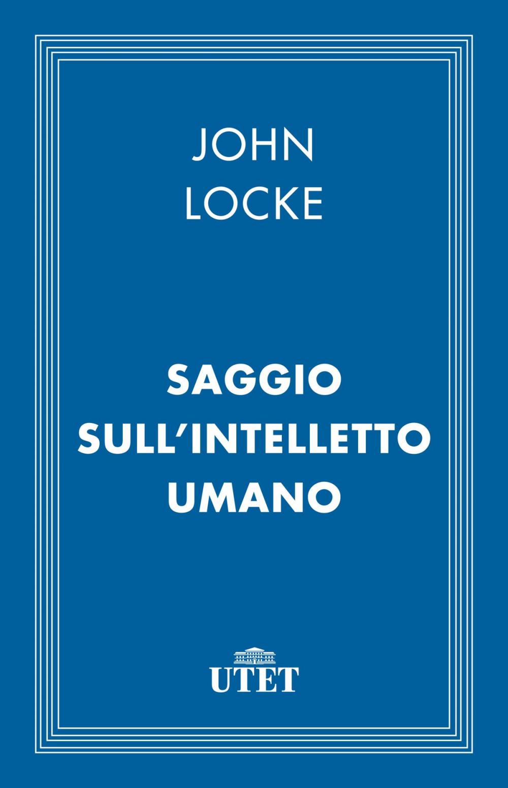 Big bigCover of Saggio sull'intelletto umano