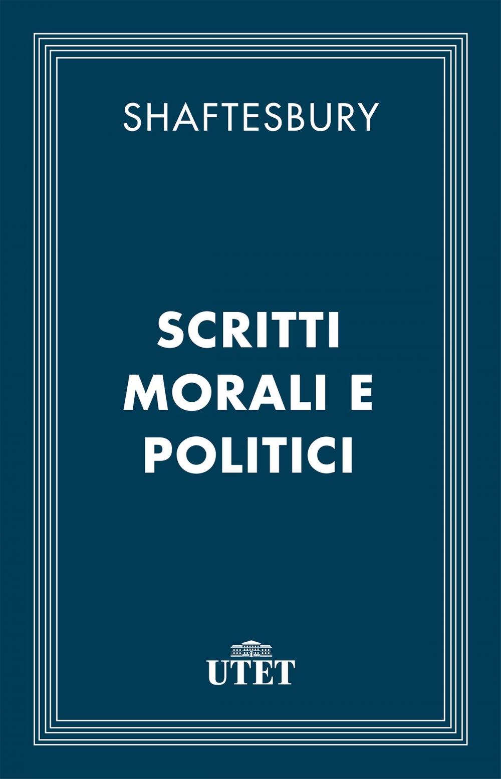 Big bigCover of Scritti morali e politici