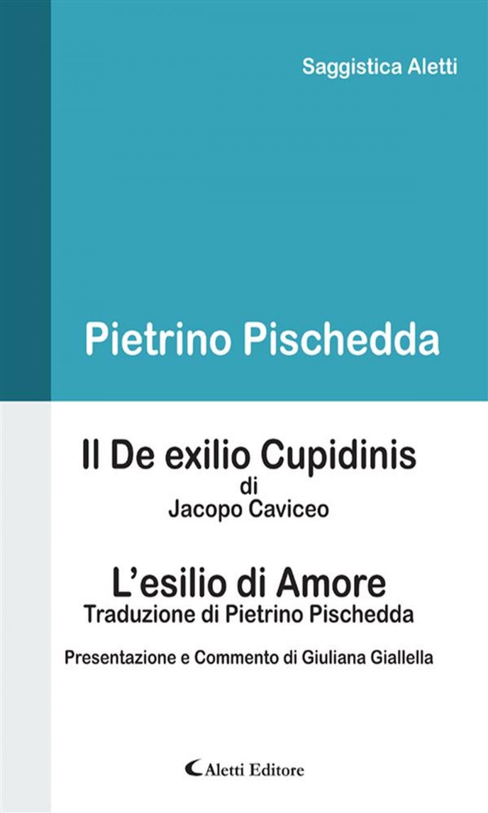 Big bigCover of Il De exilio Cupidinis - L’esilio di Amore