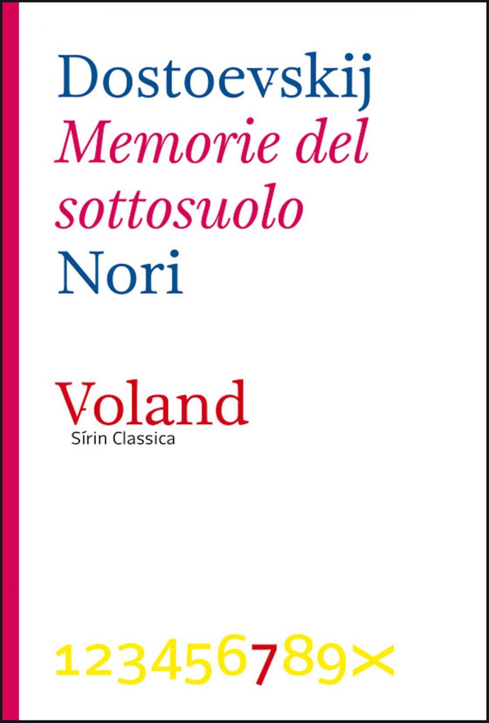 Big bigCover of Memorie del sottosuolo