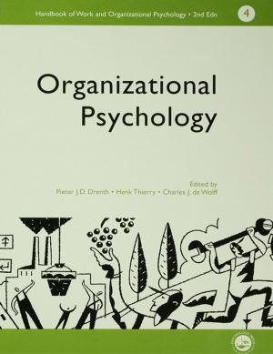 Cover of the book A Handbook of Work and Organizational Psychology by James E. Meade