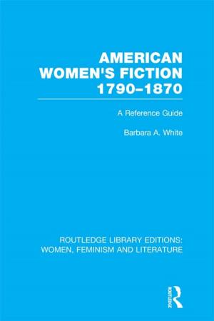 Cover of the book American Women's Fiction, 1790-1870 by Lester B. Lave, Eugene P. Seskin
