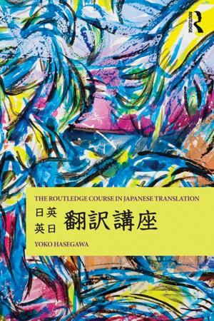 Book cover of The Routledge Course in Japanese Translation