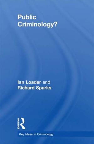 Cover of the book Public Criminology? by 