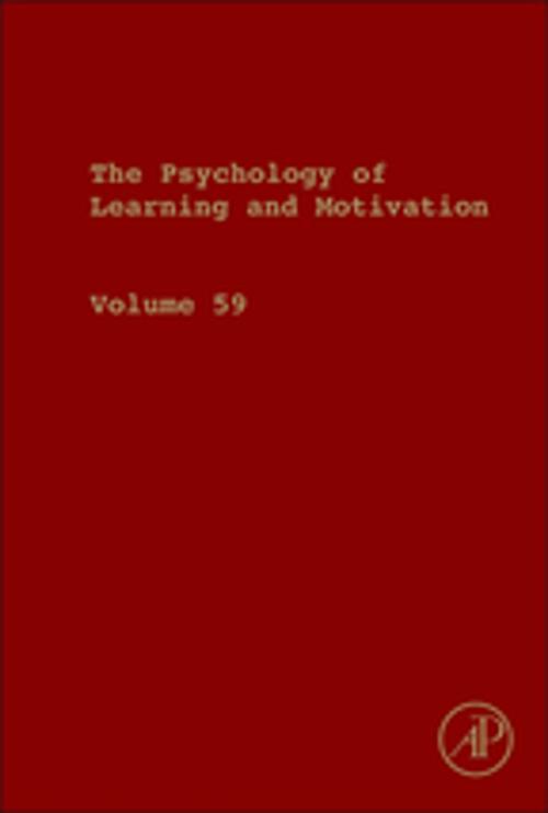 Cover of the book The Psychology of Learning and Motivation by Brian H. Ross, Elsevier Science