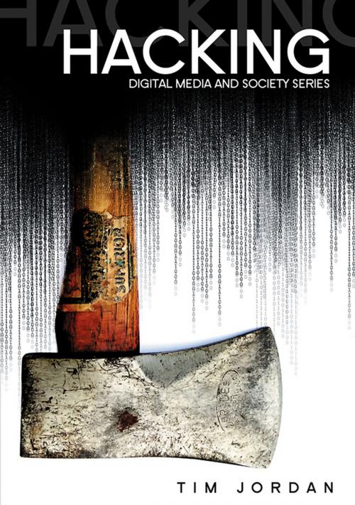 Cover of the book Hacking by Tim Jordan, Wiley