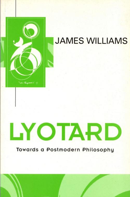 Cover of the book Lyotard by James D. Williams, Wiley