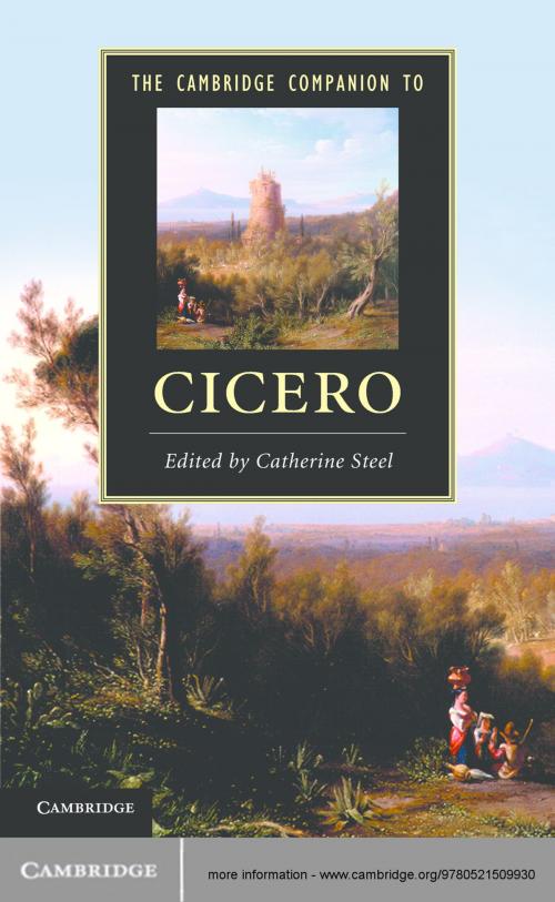 Cover of the book The Cambridge Companion to Cicero by , Cambridge University Press