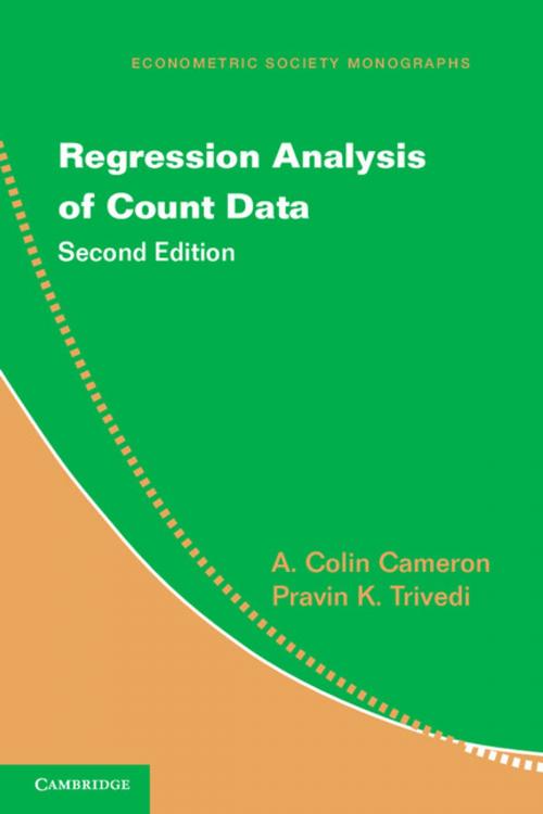 Cover of the book Regression Analysis of Count Data by A. Colin Cameron, Pravin K. Trivedi, Cambridge University Press