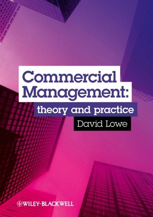 Cover of the book Commercial Management by David Lowe, Wiley