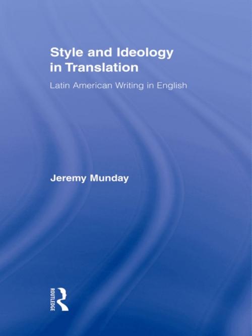 Cover of the book Style and Ideology in Translation by Jeremy Munday, Taylor and Francis