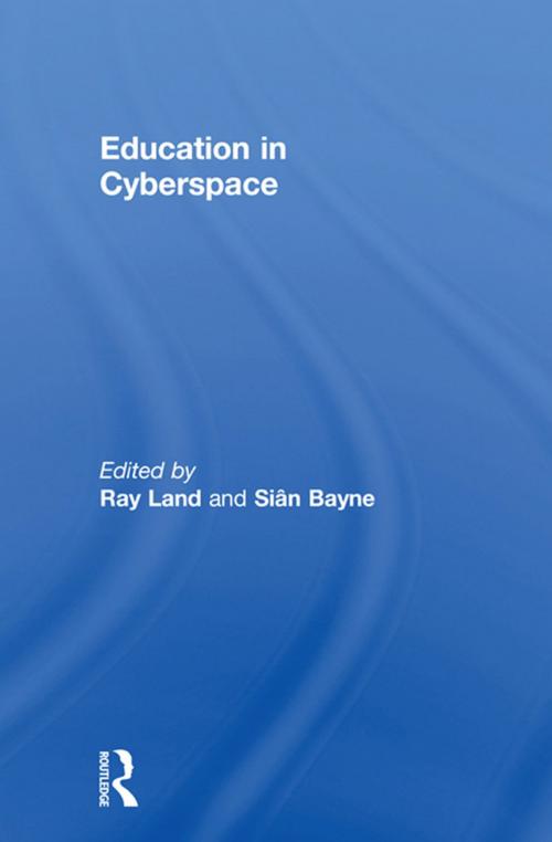 Cover of the book Education in Cyberspace by , Taylor and Francis