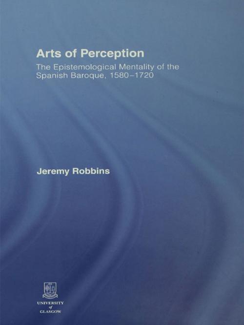 Cover of the book Arts of Perception by Jeremy Robbins, Taylor and Francis