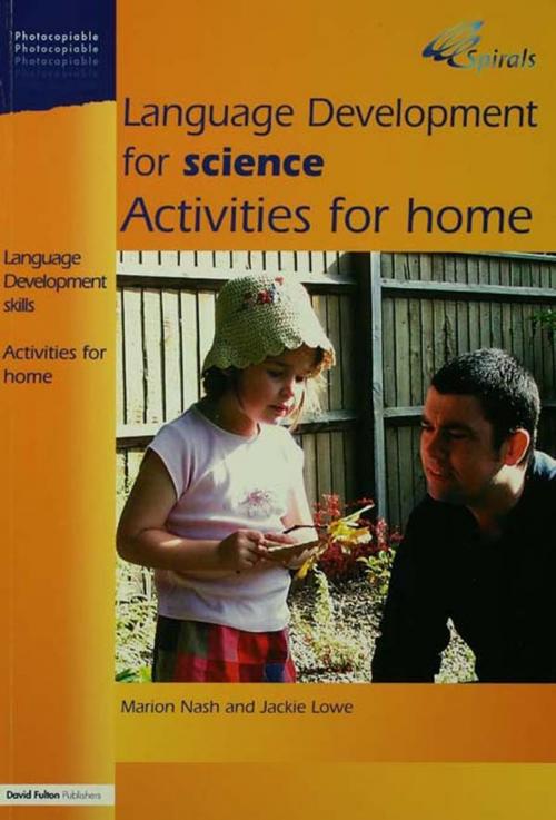 Cover of the book Language Development for Science by Marion Nash, Jackie Lowe, Taylor and Francis