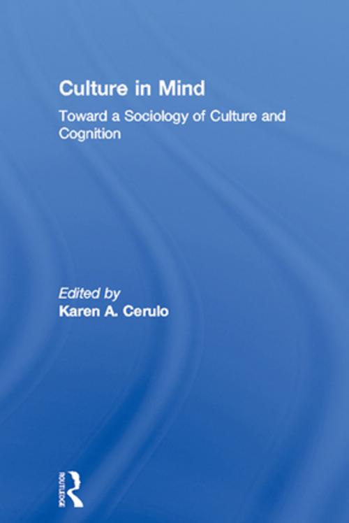 Cover of the book Culture in Mind by , Taylor and Francis