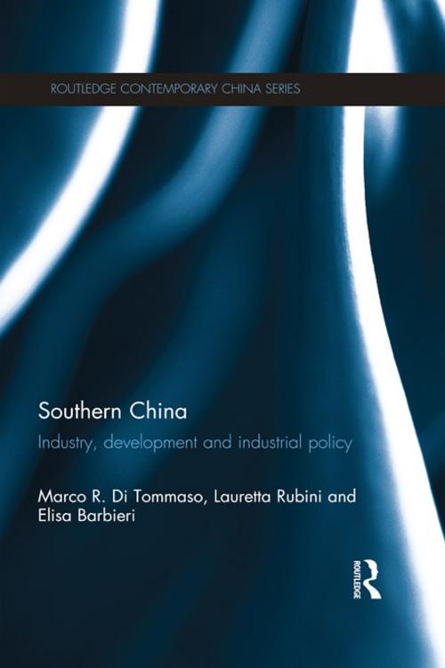 Cover of the book Southern China by Marco R. Di Tommaso, Lauretta Rubini, Elisa Barbieri, Taylor and Francis