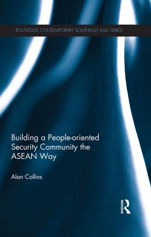 Cover of the book Building a People-Oriented Security Community the ASEAN way by Alan Collins, Taylor and Francis