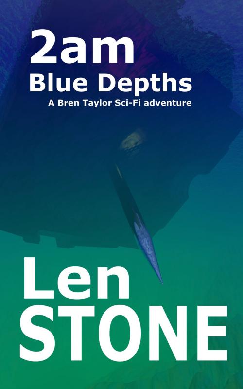 Cover of the book 2am, Blue Depths by Len Stone, Triple V Publishing