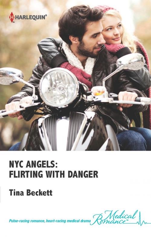 Cover of the book NYC Angels: Flirting with Danger by Tina Beckett, Harlequin