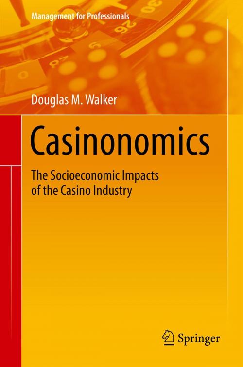 Cover of the book Casinonomics by Douglas M. Walker, Springer New York