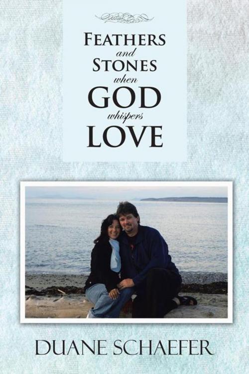 Cover of the book Feathers and Stones When God Whispers Love by Duane Schaefer, AuthorHouse