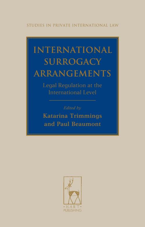 Cover of the book International Surrogacy Arrangements by , Bloomsbury Publishing