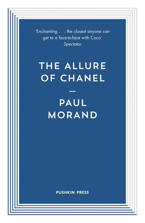 Cover of the book The Allure of Chanel by Paul Morand, Steerforth Press